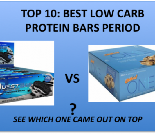 low carb protein bars