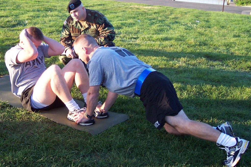 army apft situps