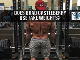 brad castleberry fake weights